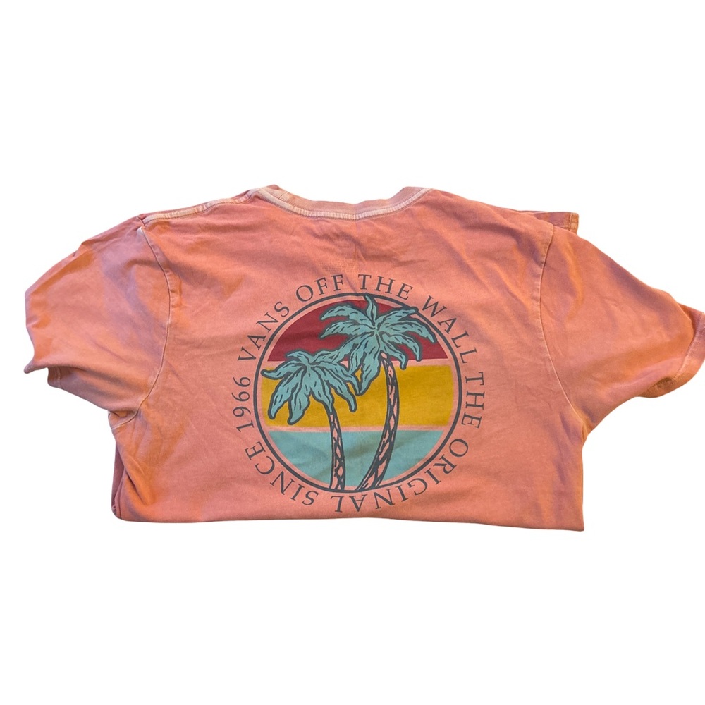 Vans Men's Coral Tee with Palm Graphic Size Medium - Picture 2 of 4